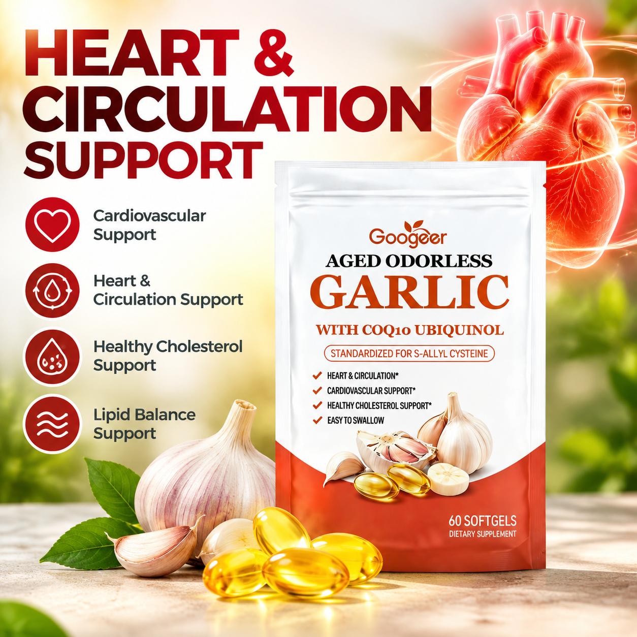 Geruchslose Knoblauch-Weichkap – Coq10 Ubiquinol Softgel Bewertung und Preis