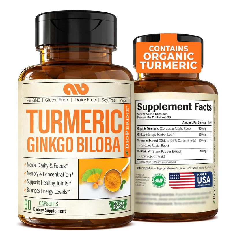 Bio-Kurkuma-Curcumin-Ergänzung – Turmeric Curcumin Capsule Bewertung und Preis