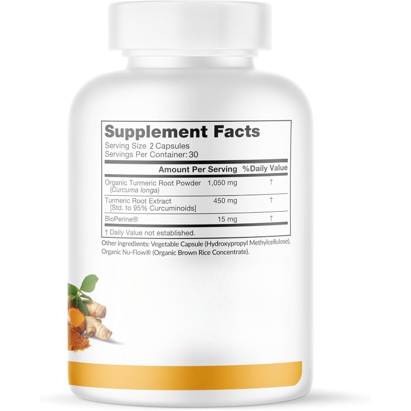 Kurkuma Curcumin und BioPerine – Turmeric Curcumin Capsule Bewertung und Preis